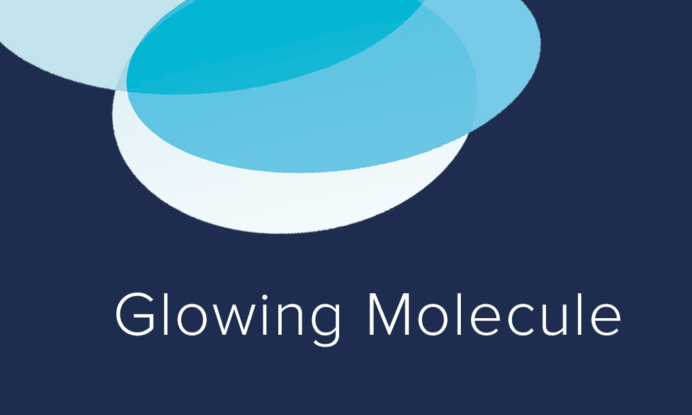 Glowing Molecule