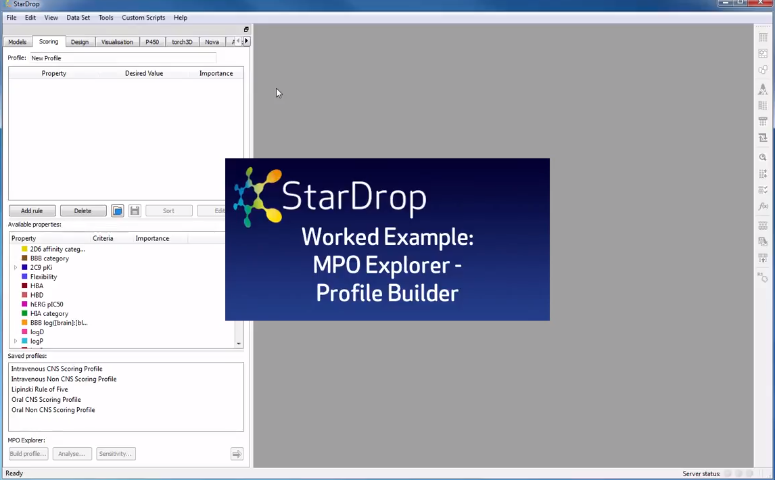 MPO Explorer: Automatically Building a Scoring Profile with Rule Induction
