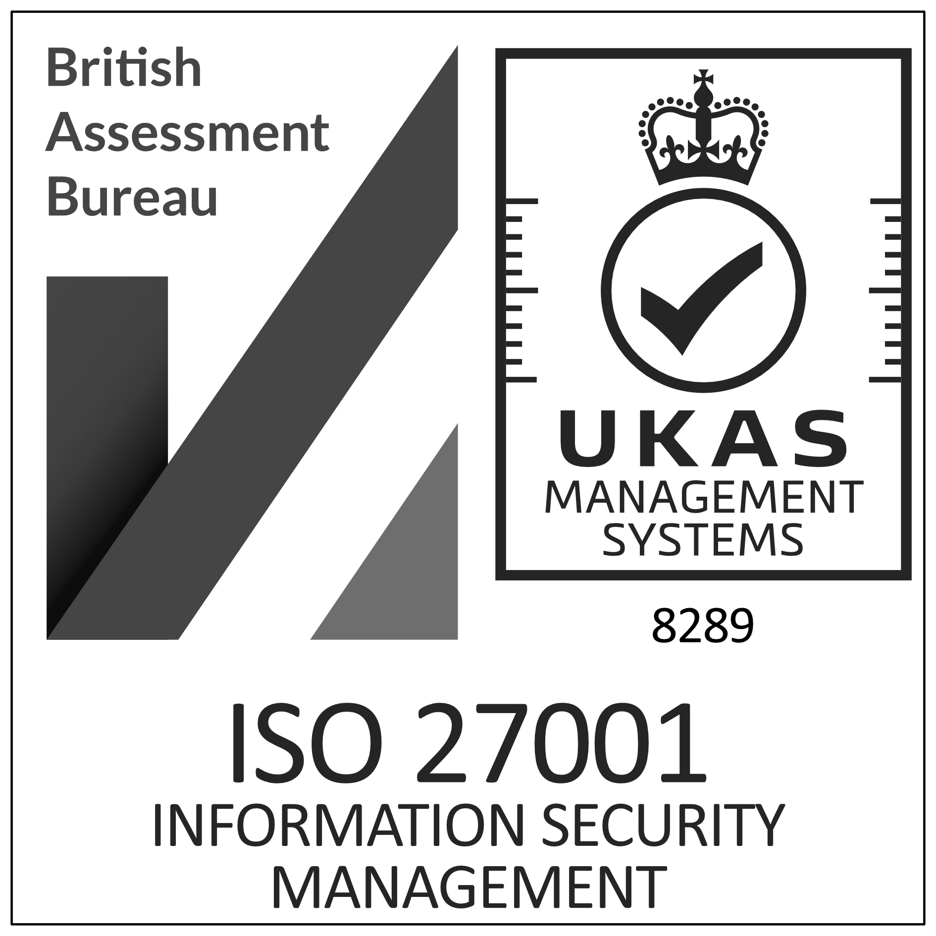 ISO27001 certification logo