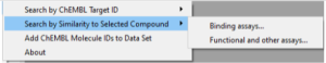 ChEMBL plugin screenshot 3