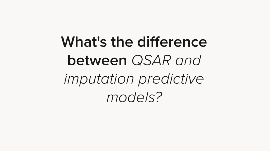 Video thumbnail QSAR and imputation