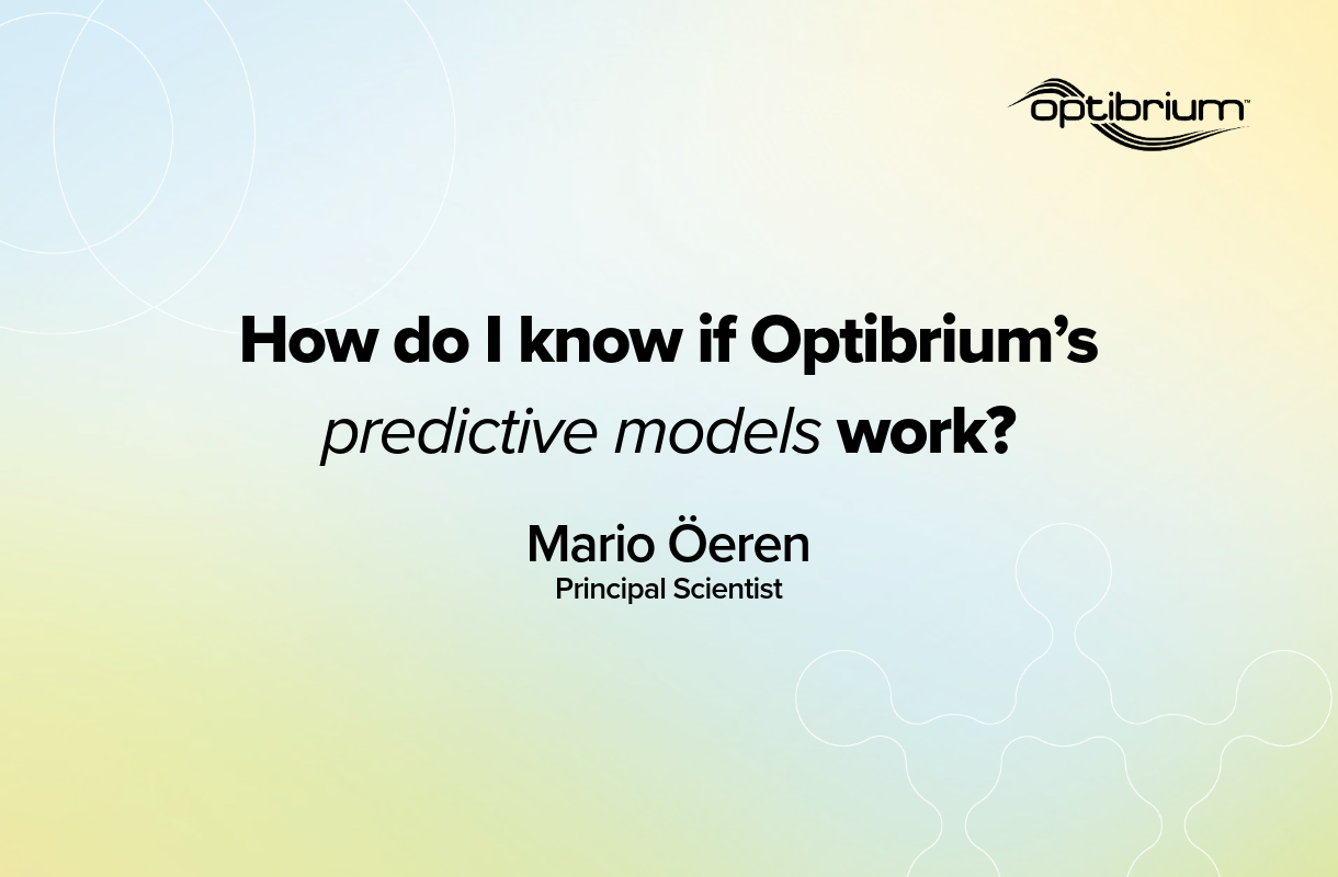 How do I know if Optibrium’s predictive models work? - Optibrium