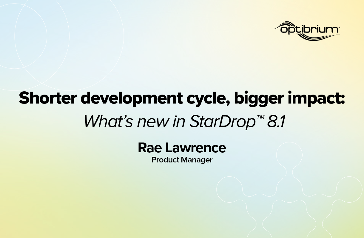 Shorter development cycle, bigger impact: What’s new in StarDrop™ 8.1 ...